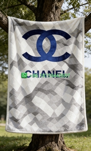 Chanel Throw Blankets